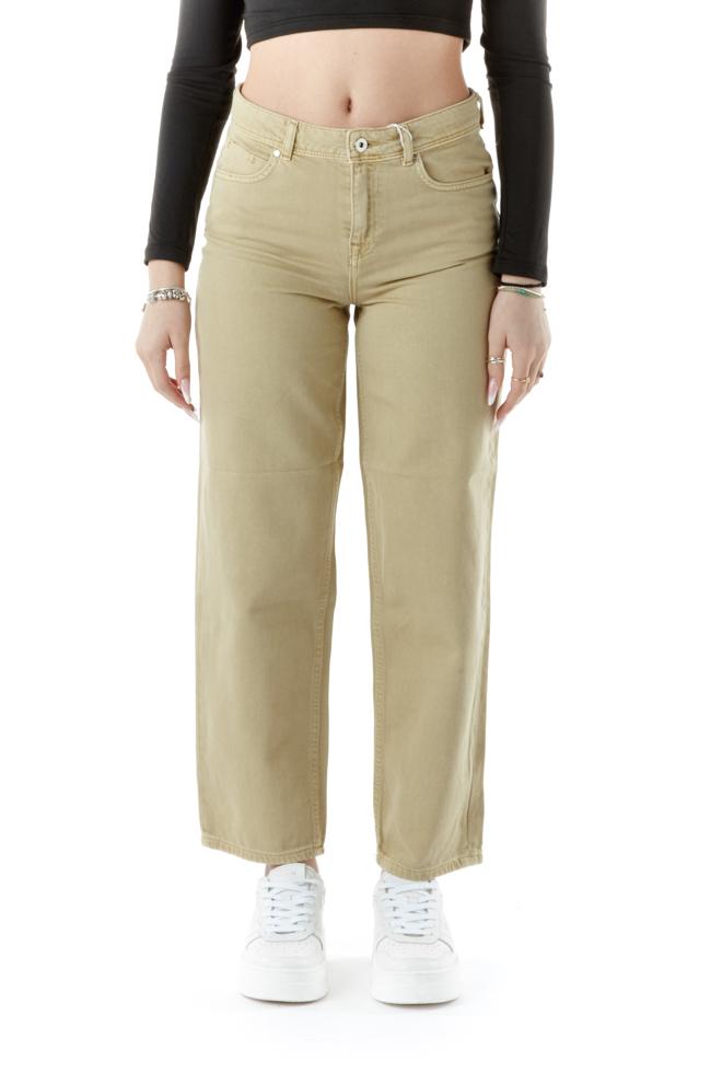 pantalone collette donna beige 15311539BEIGE ONLY