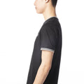 T-shirt Girocollo Uomo Nera 