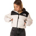 Piumino Nuptse Short Donna NF0A5GGEBIANCO THE NORTH FACE