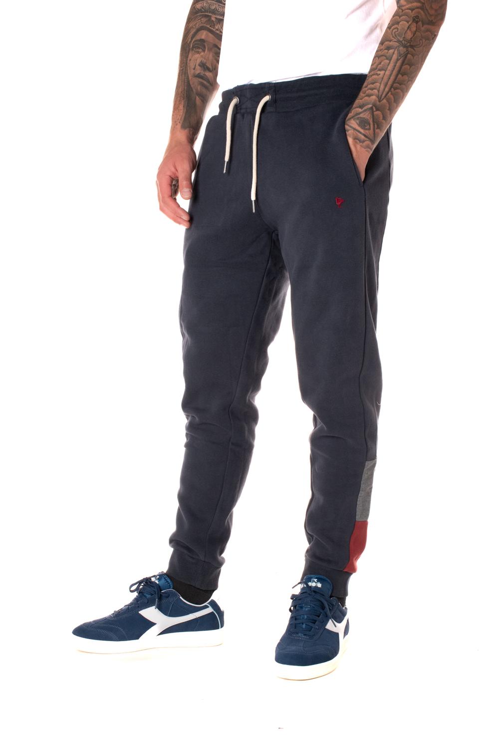 Jogger Block Uomo MTU502NAVY SMITHY'S