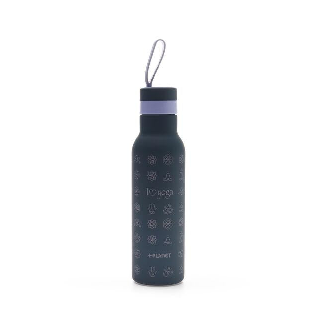 bottiglia termica yoga grigio 