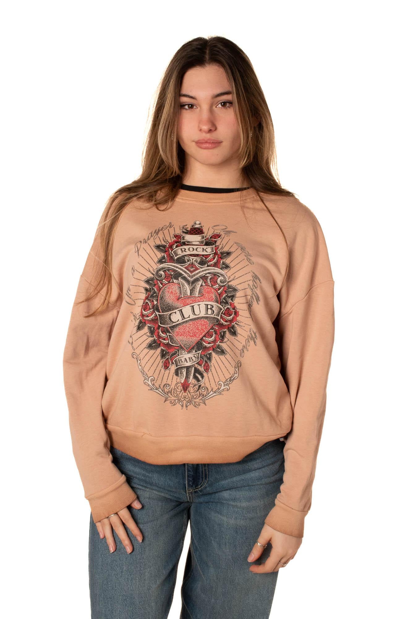 Felpa Graphic Donna 
