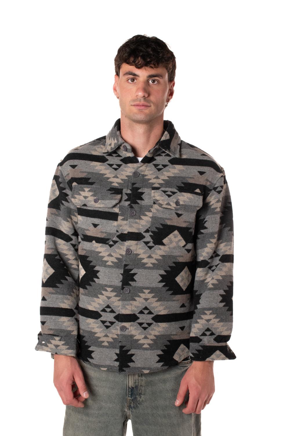 Camicia Geo Uomo RTC013GRIGIO TELAMIRA