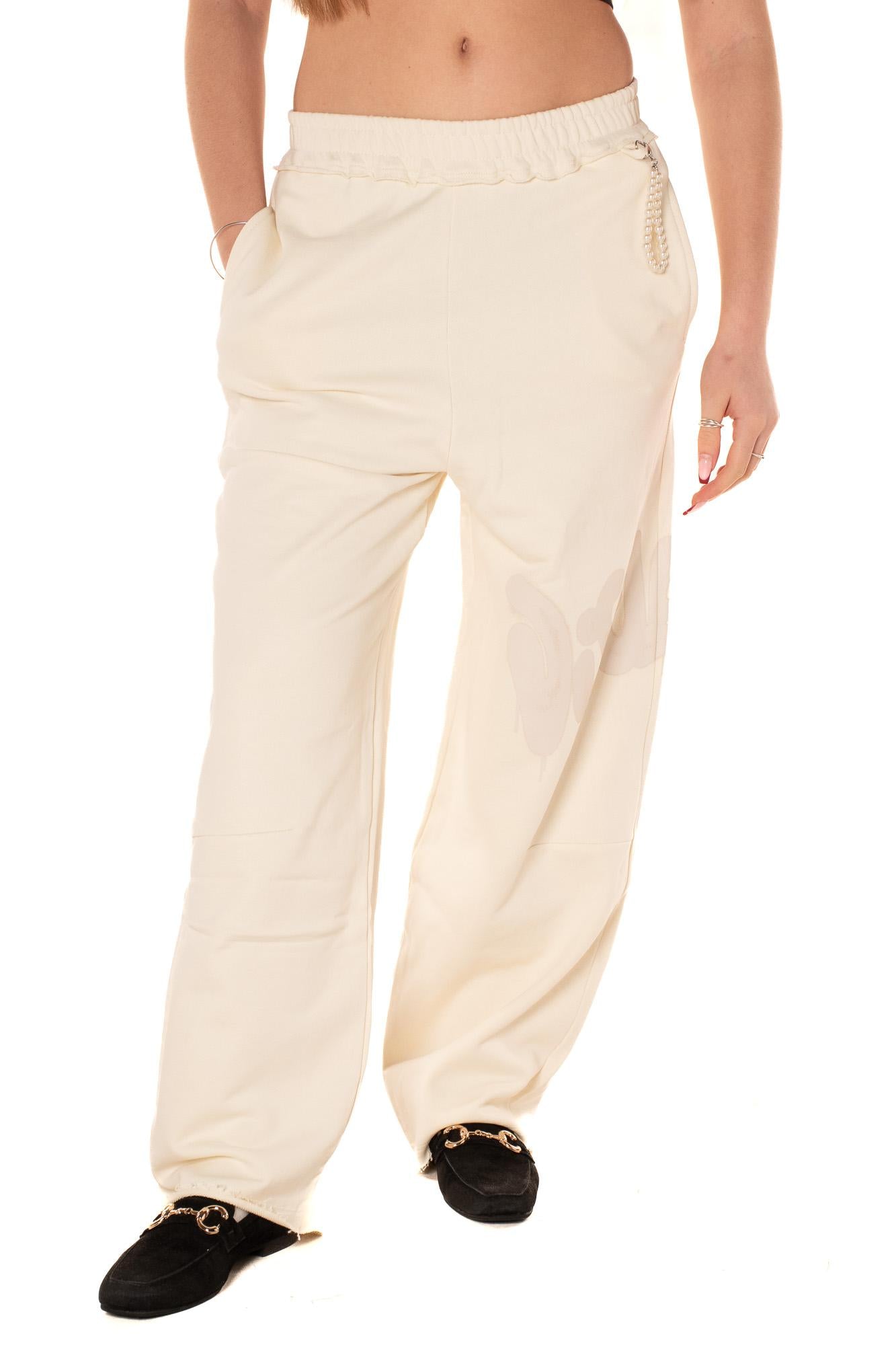 Jogger Latte Donna 