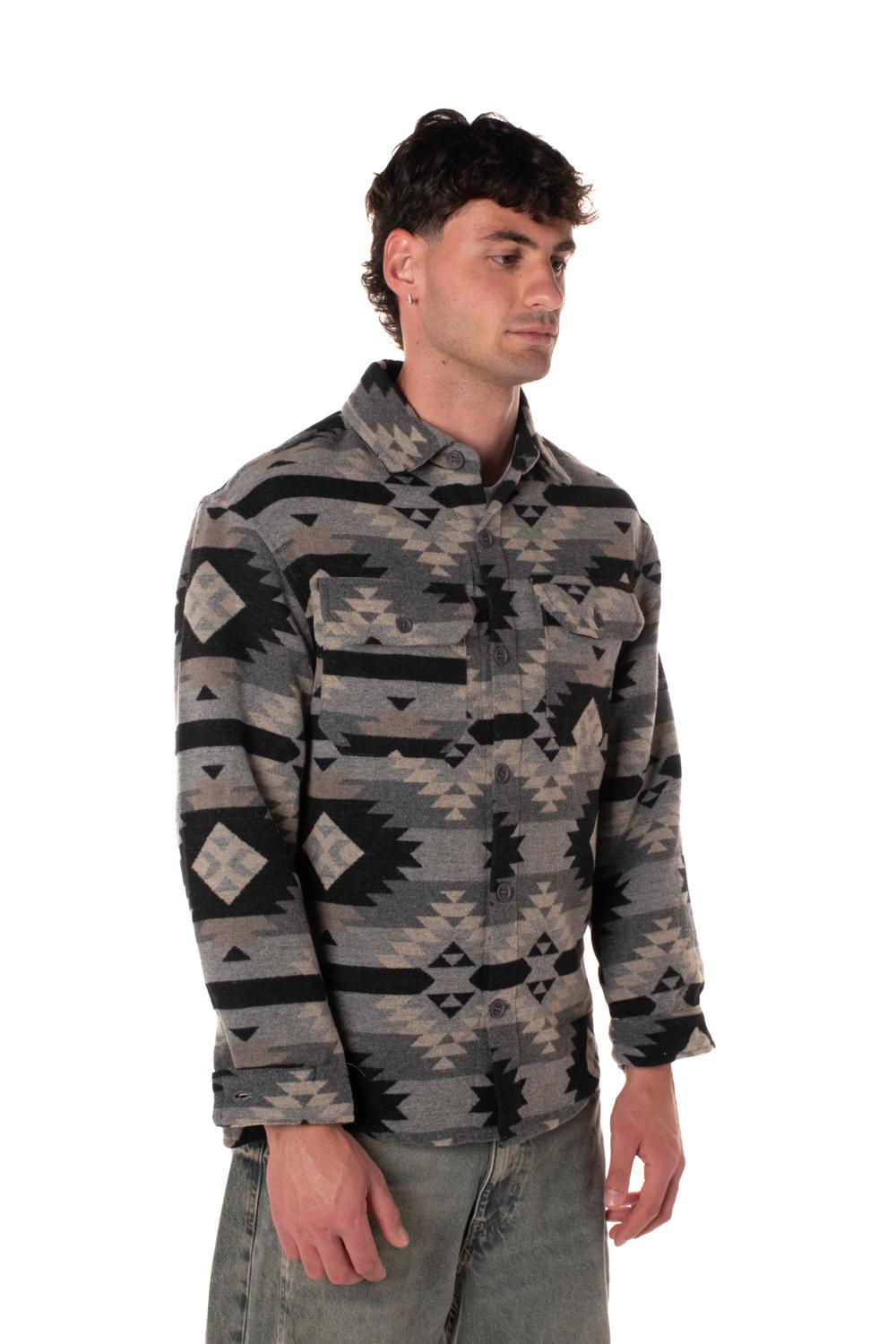 Camicia Geo Uomo RTC013GRIGIO TELAMIRA