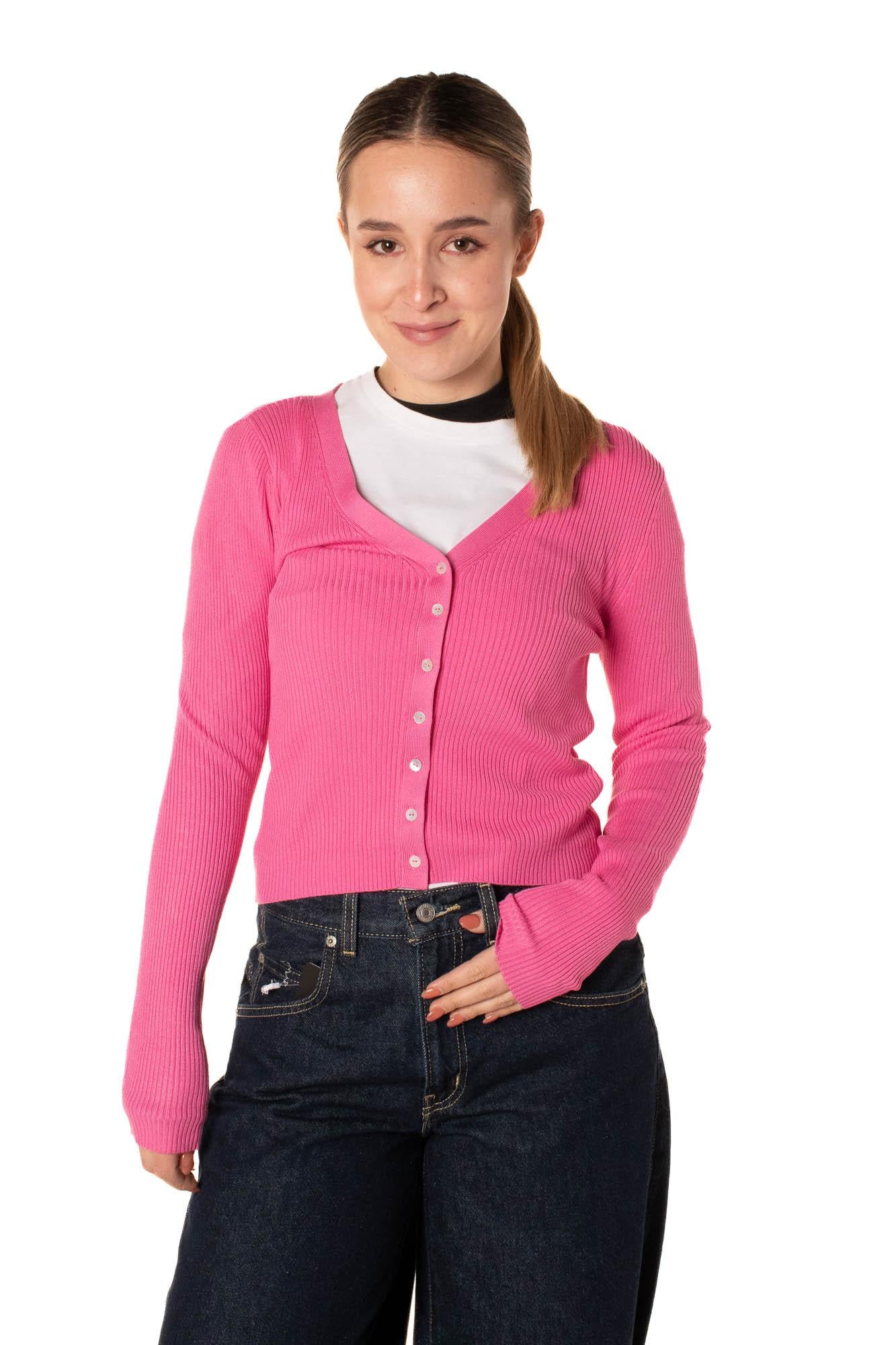 Cardigan V Neck Donna 