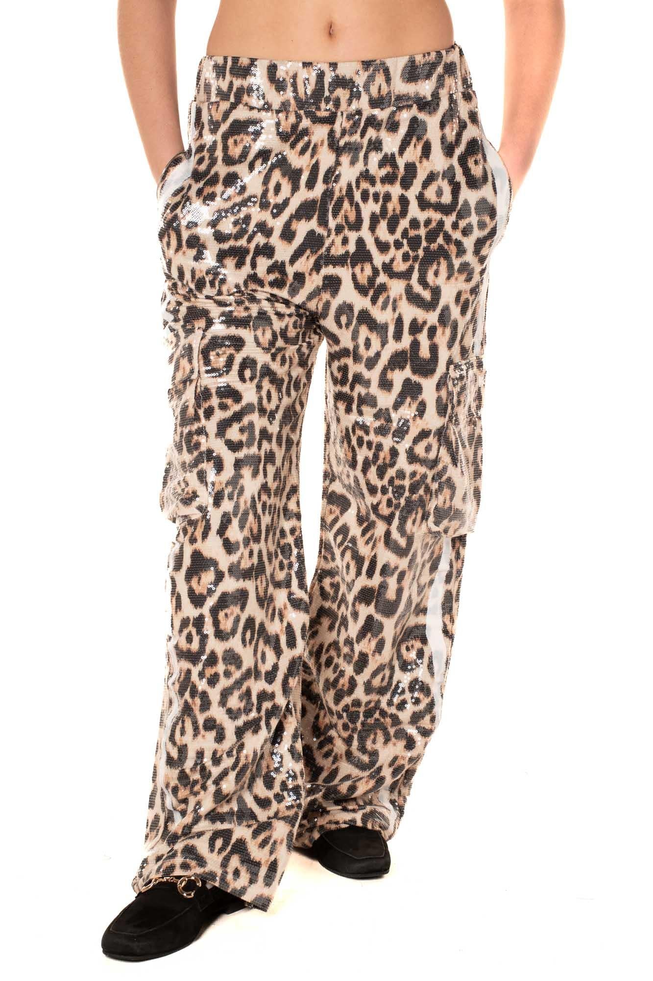 Jogger Animalier Donna 
