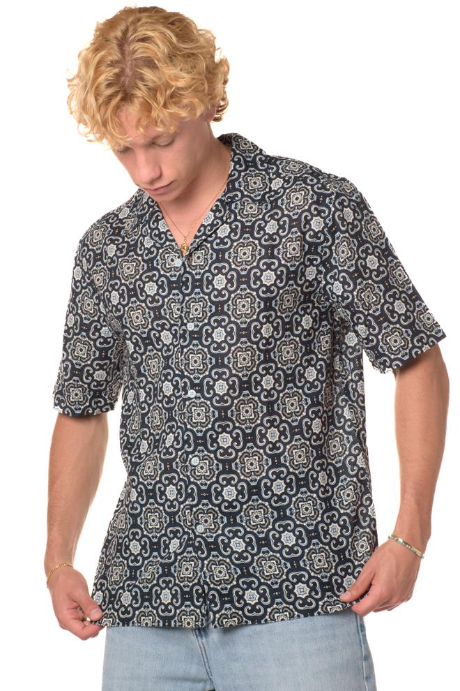 Camicia Fantasia Uomo 22032833BLU ONLY & SONS