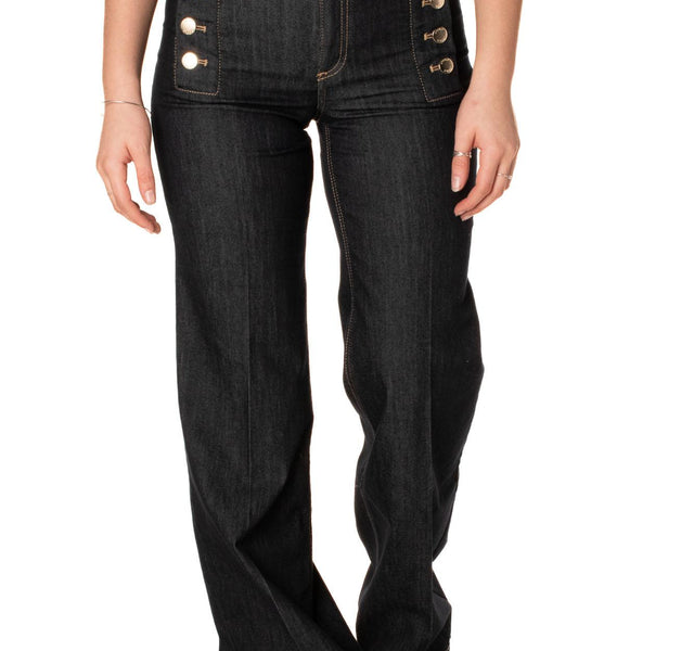 Jeans Button Donna 