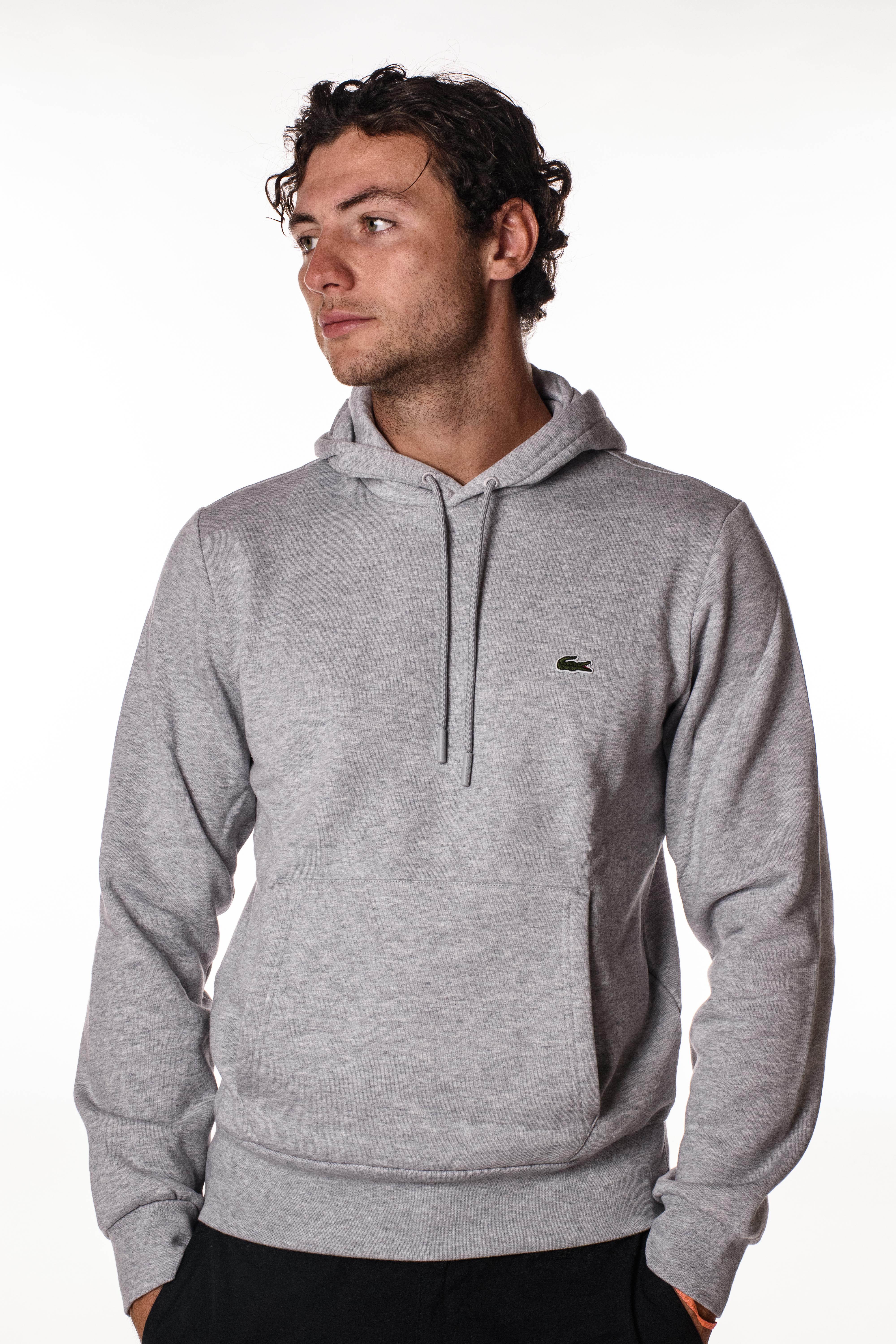 Felpa Cappuccio Uomo SH9623GRIGIO LACOSTE