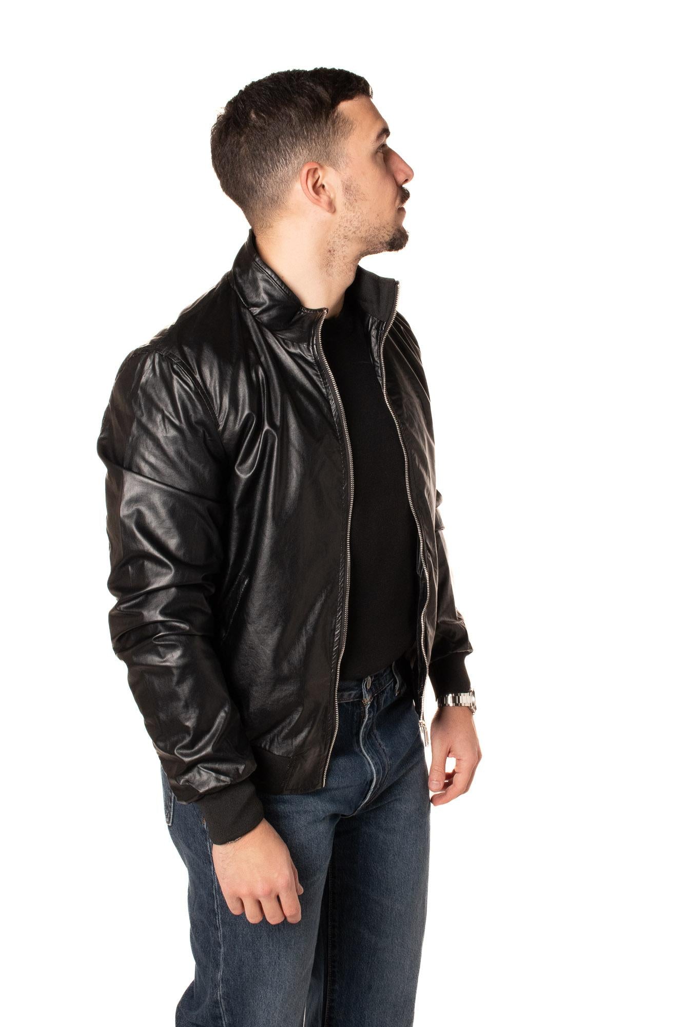 Giubbino Ecopelle Uomo 