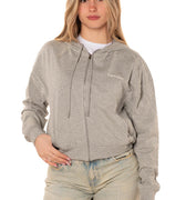 Felpa Zip Donna 