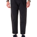 pantalone in cotone uomo navy 243438BLU BERNA