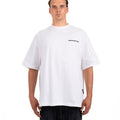 tshirt logo uomo bianco 