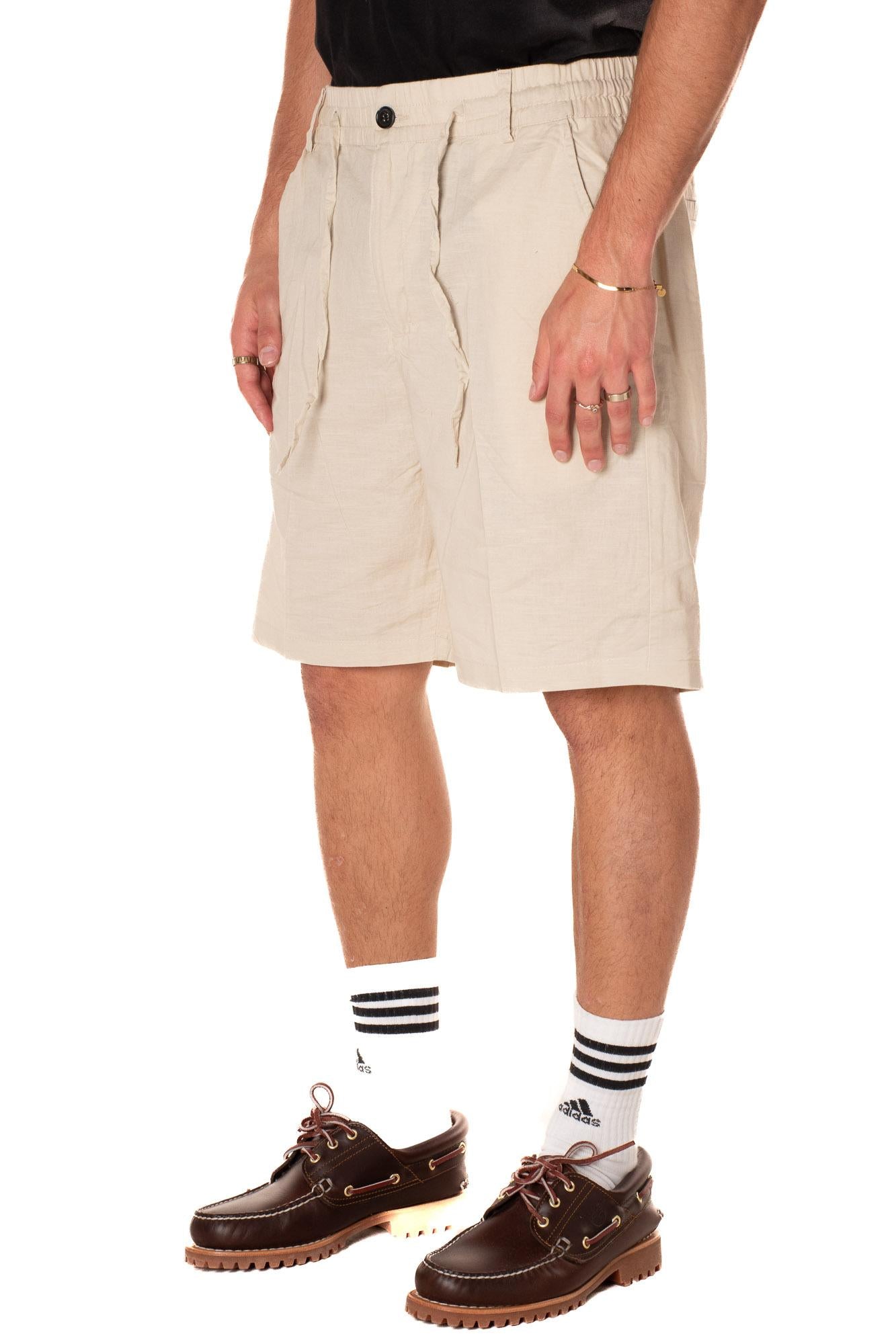 Bermuda Lino Uomo 