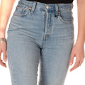 Jeans 501 crop Donna A8746-0002CELESTE LEVIS