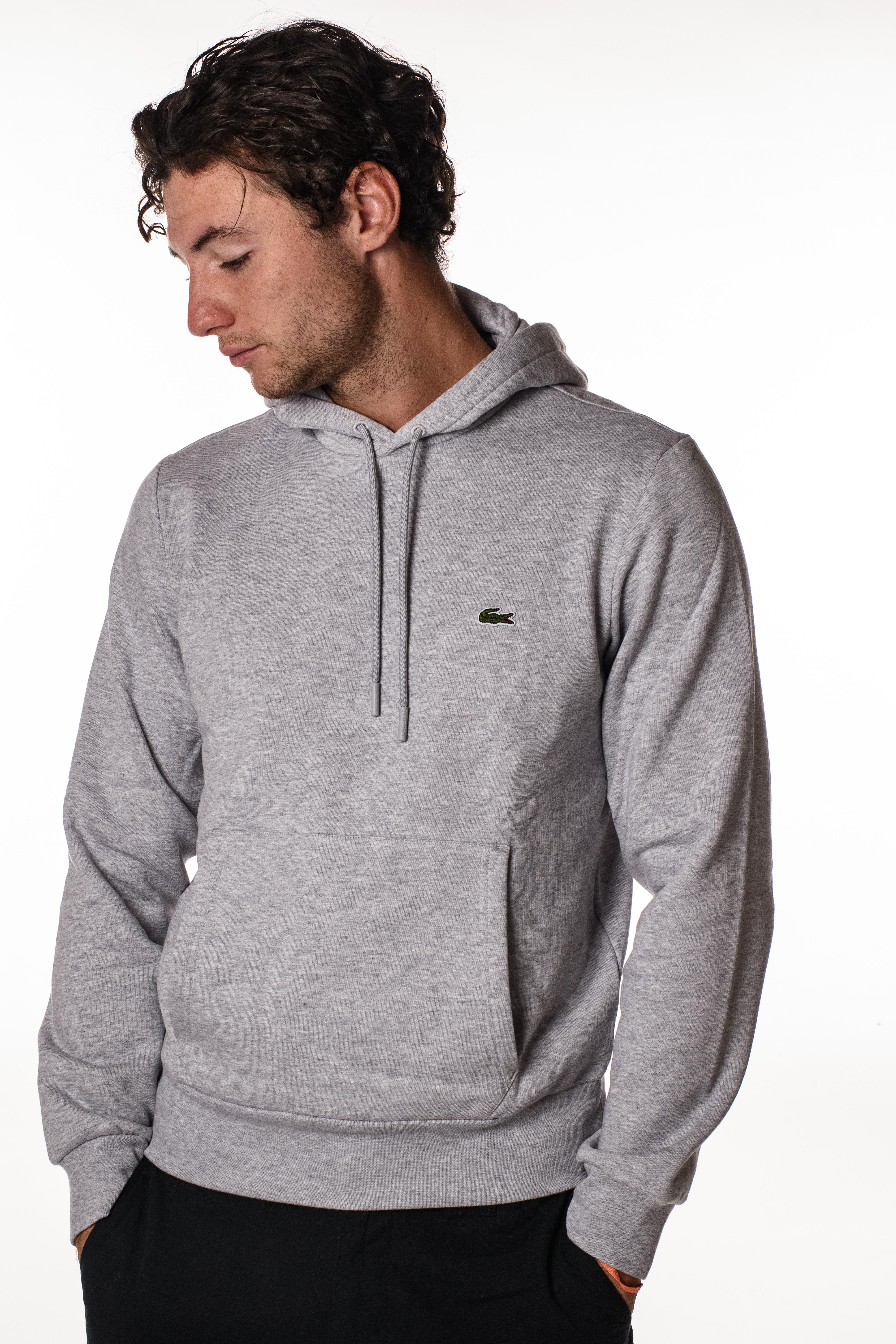 Felpa Cappuccio Uomo SH9623GRIGIO LACOSTE