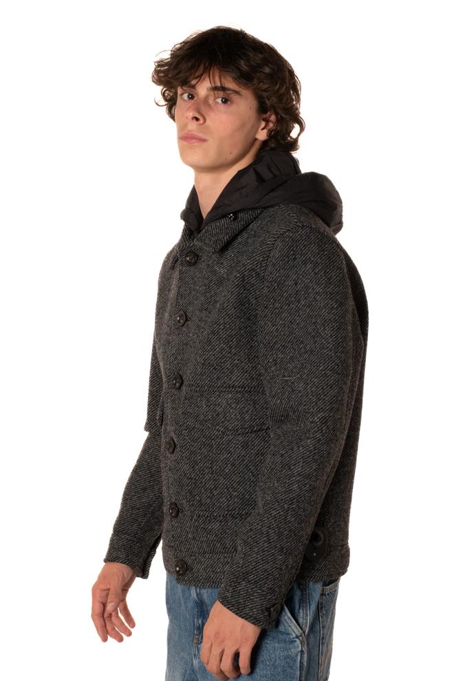 Cappotto Short Uomo GL360RNERO GIANNI LUPO