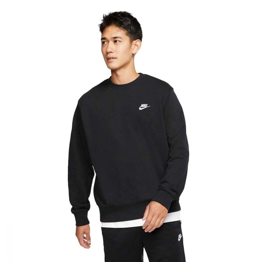 Nike Felpa Crewlogo Uomo BV2662-010NERO NIKE