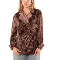 Blazer Velluto Donna 