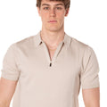 Polo Zip Maglia Uomo 