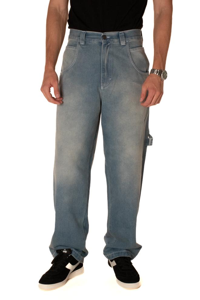 Jeans Baggy Carpenter Uomo R.BIANCO-LF6259 BLUESKIN