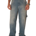 Jeans Baggy Carpenter Uomo R.BIANCO-LF6259 BLUESKIN