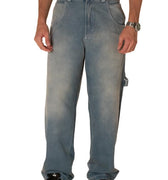 Jeans Baggy Carpenter Uomo R.BIANCO-LF6259 BLUESKIN