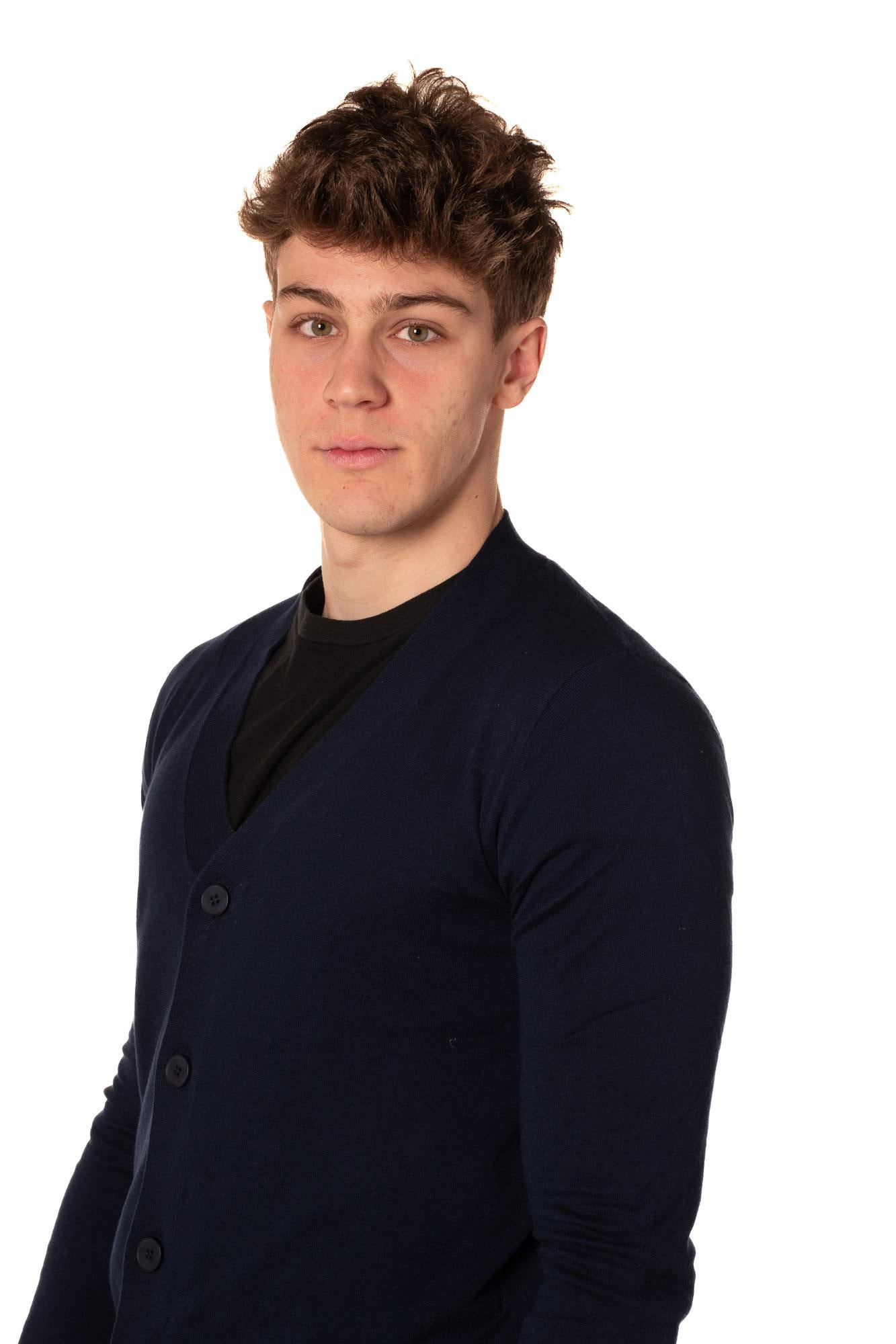 Cardigan Basic Uomo 
