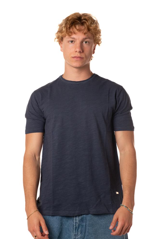 T-Shirt Cotone Fiammato Uomo 
