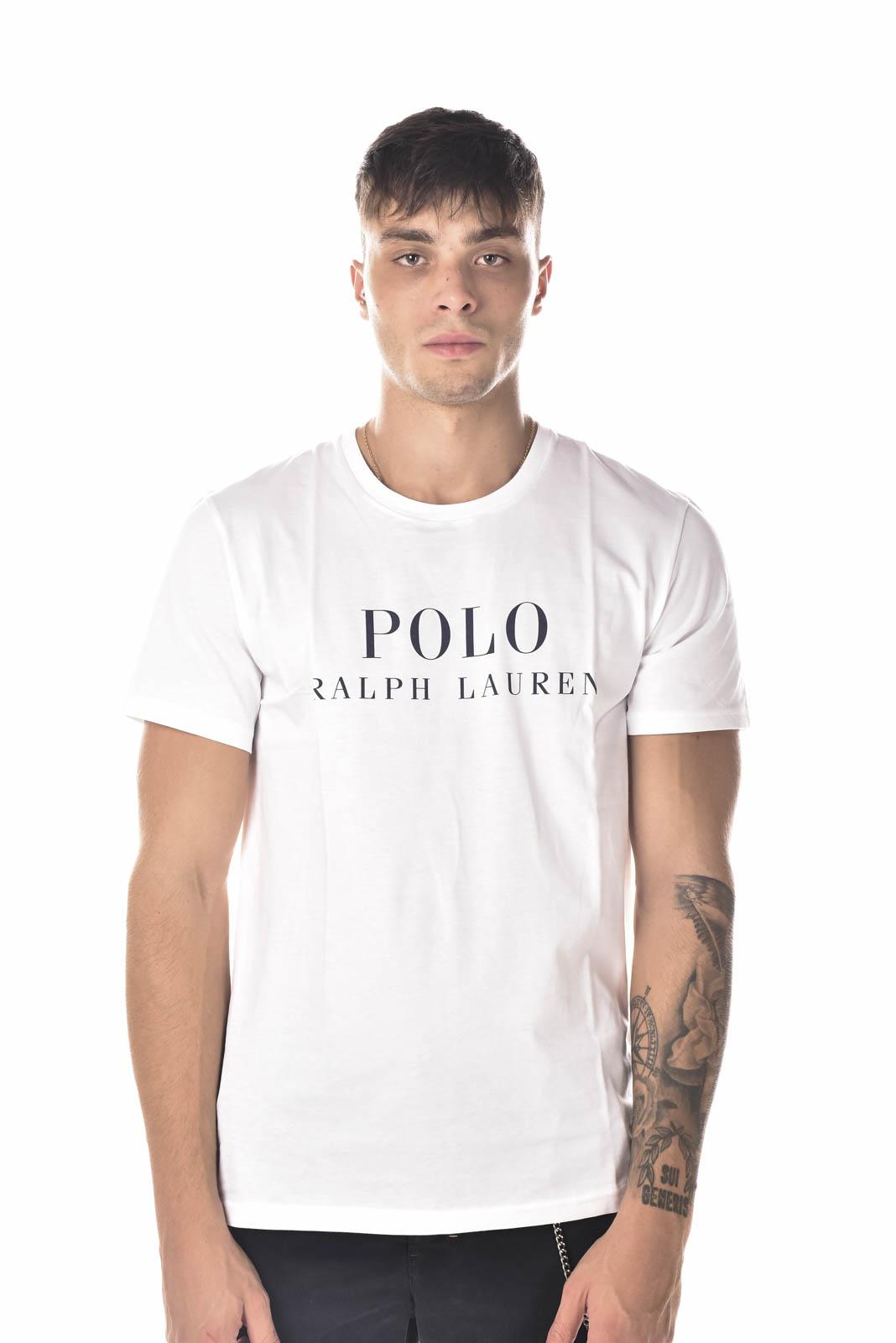 Polo Ralph Lauren T-shirt Maxi Logo Uomo 30278006BIANCO POLO RALPH LAUREN