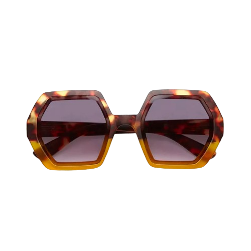 Occhiali Sole Emma Unisex Havana Yellow 