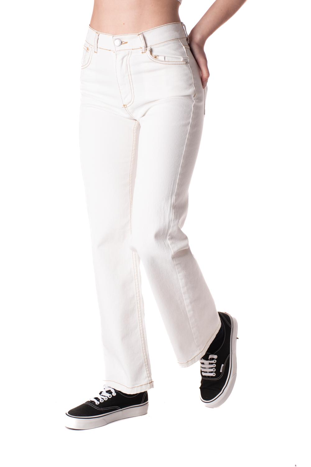 jeans straight donna bianco PGZ-L219PANNA HAVEONE