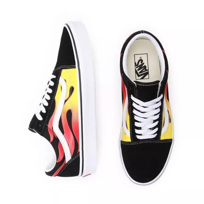 VANS SNEAKERS OLD SKOOL FLAME VN0A38G1PHN1FLM VANS