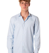 Camicia Basic Uomo M246220CELESTE BERNA