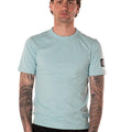 Tshirt Badge Uomo J302348CELESTE CALVIN KLEIN