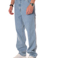 jeans single knee uomo 