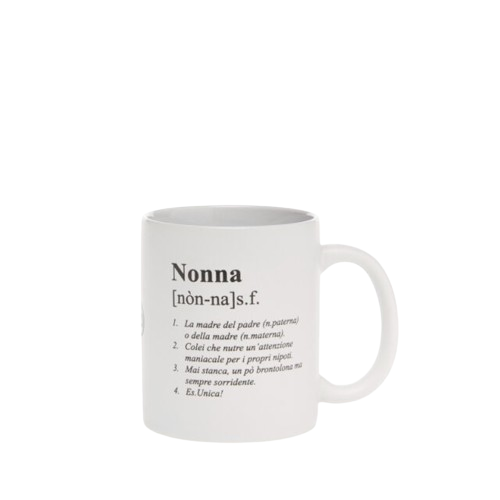 Tazza Nonna Bianco 