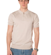 Polo Zip Maglia Uomo 