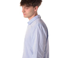 camicia uomo celeste 