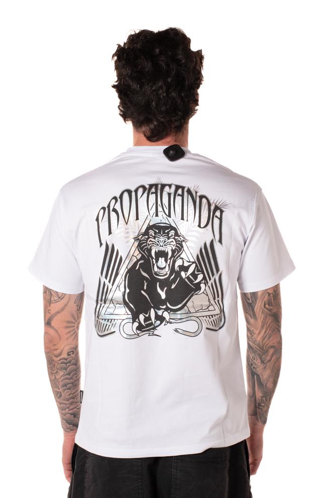 Tshirt Panther Uomo 25PRTS881BIANCO PROPAGANDA