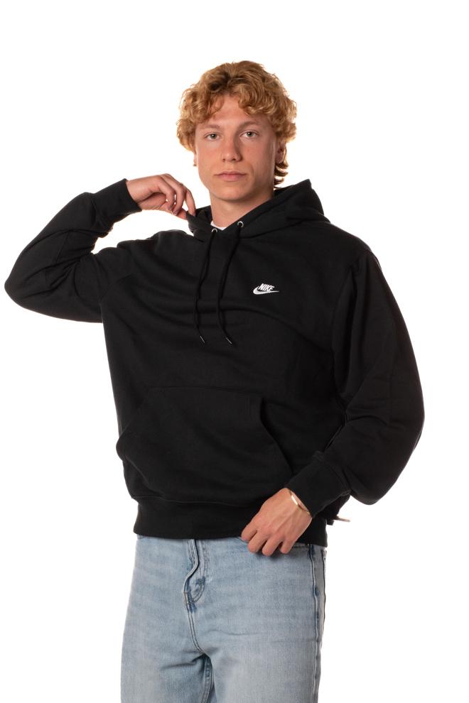 Felpa Club Uomo FN3866NERO NIKE