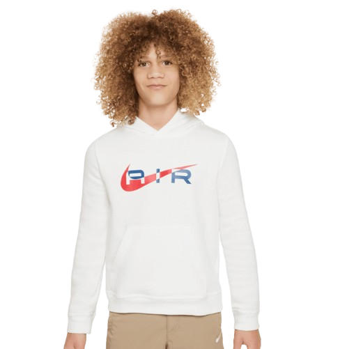 felpa air bambino bianca FV2341-100BIANCO NIKE