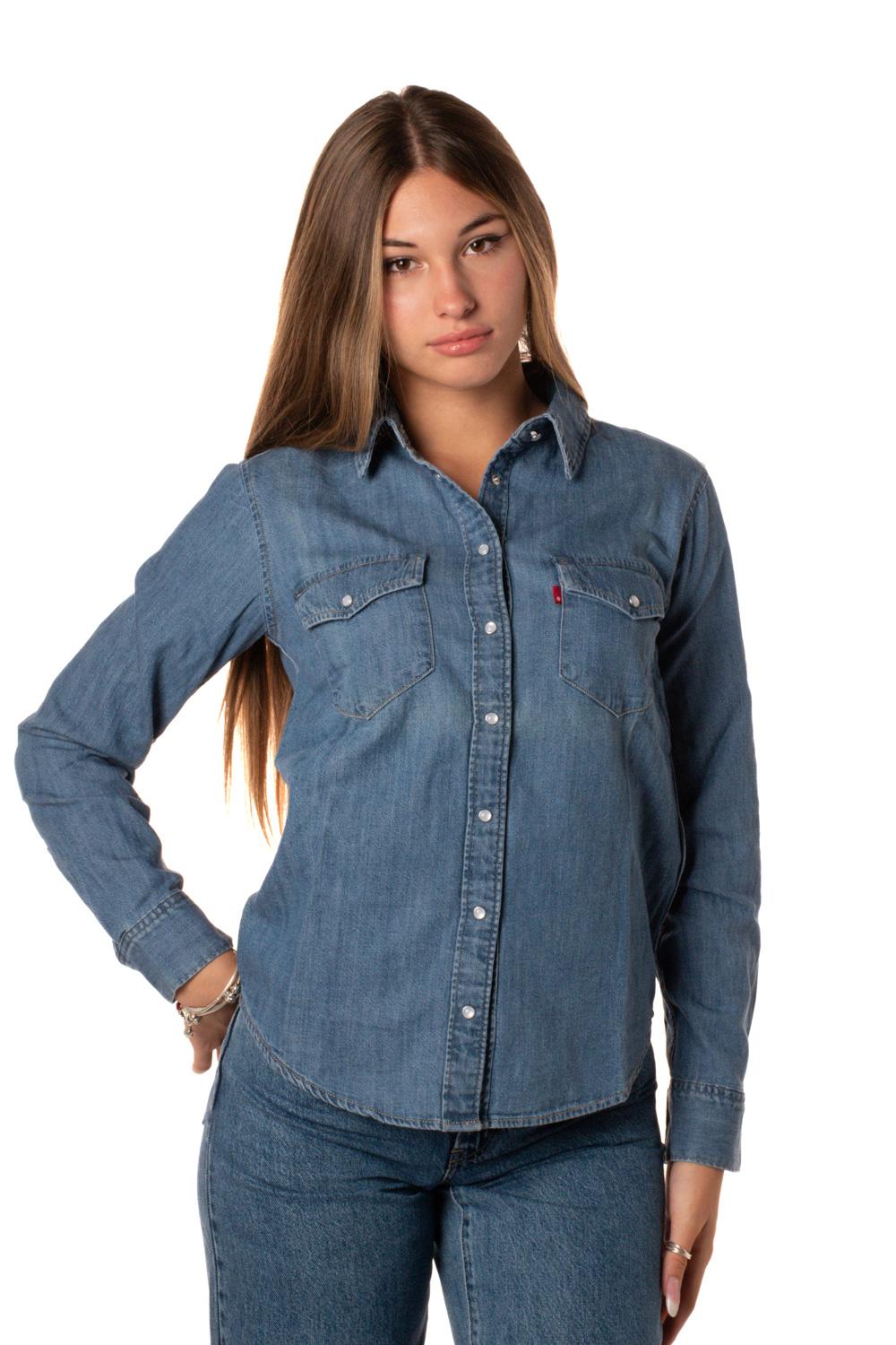 Camicia Iconic Western Donna 16786-0017CELESTE LEVIS