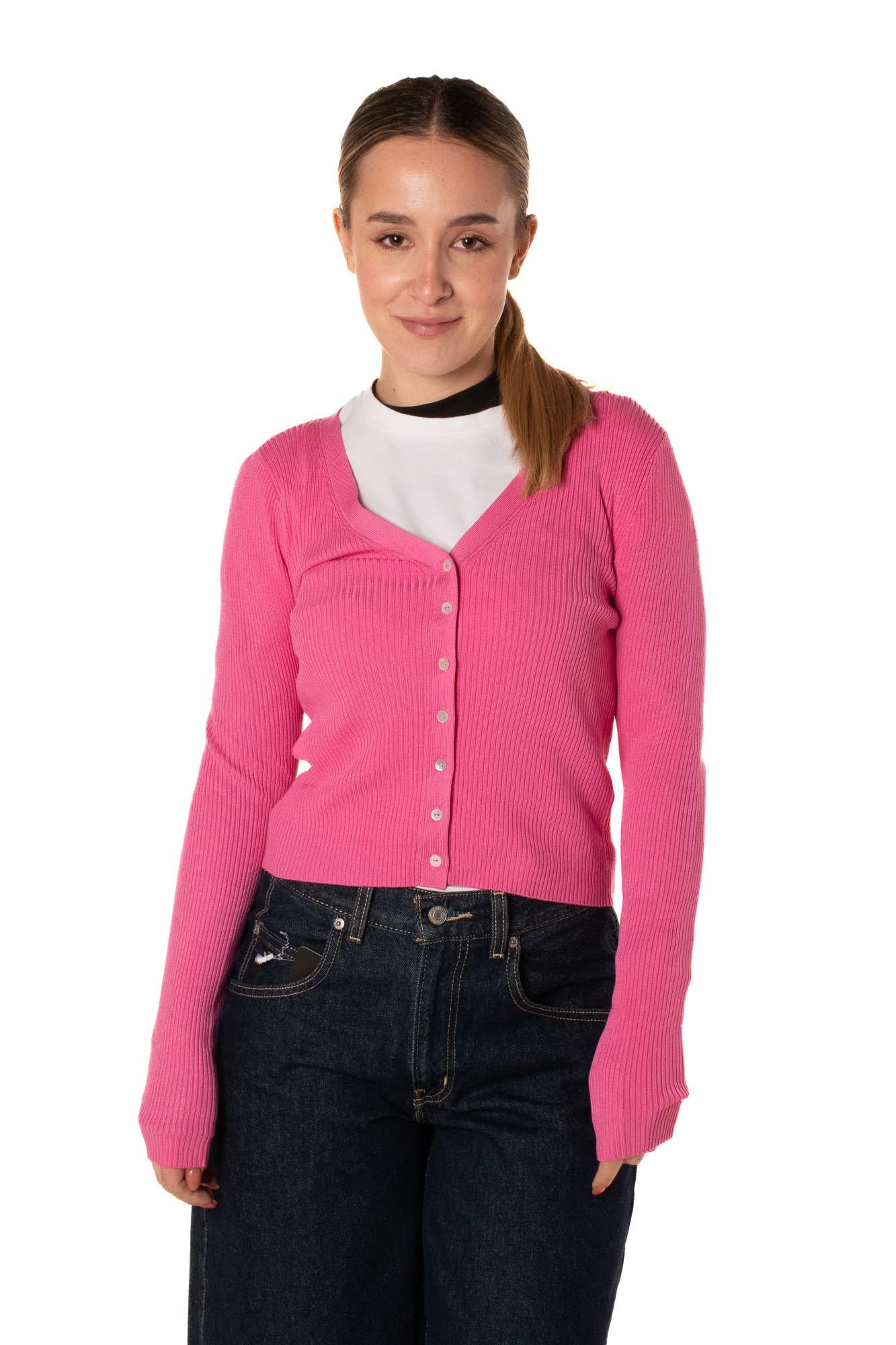 Cardigan V Neck Donna 