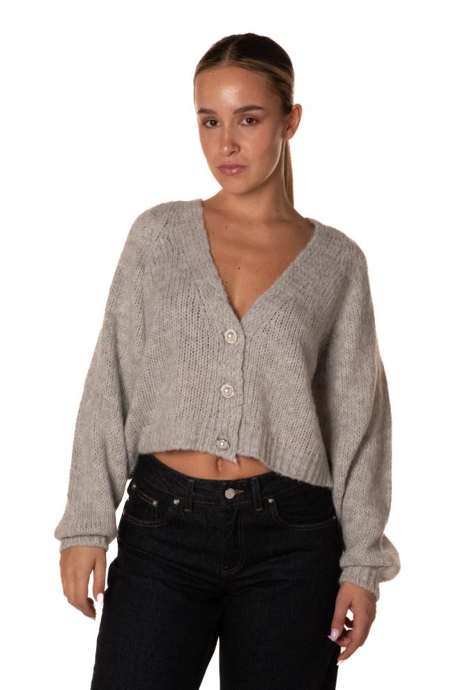 Cardigan Jewel Donna JIT-P021GRIGIO HAVEONE
