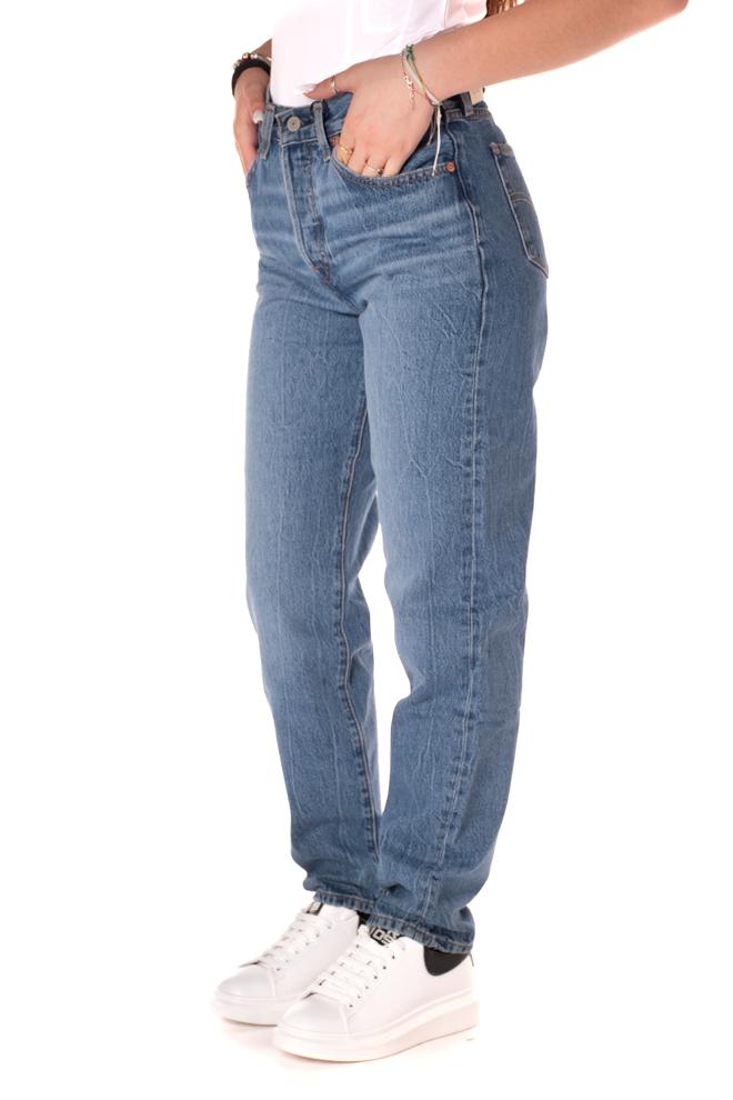jeans 501 donna celeste A4699-0009BLU LEVIS