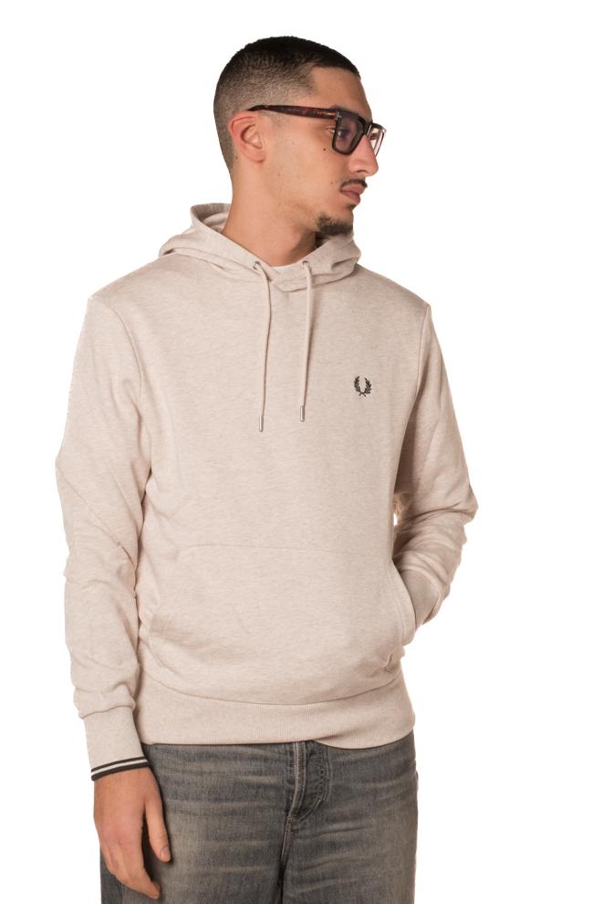 Felpa Logo Uomo M2643POR.MARL FRED PERRY