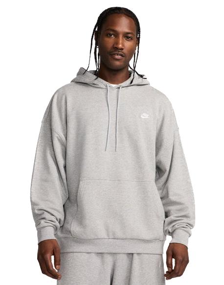 Nike Felpa Club Fleece Uomo BV2654-063GRIGIO NIKE