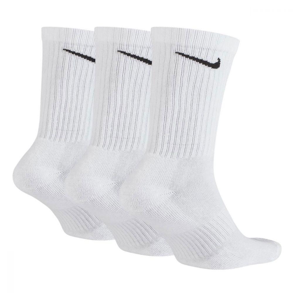 Nike Calzini Everyday Cush 3pr Unisex SX7664-100BIANCO NIKE